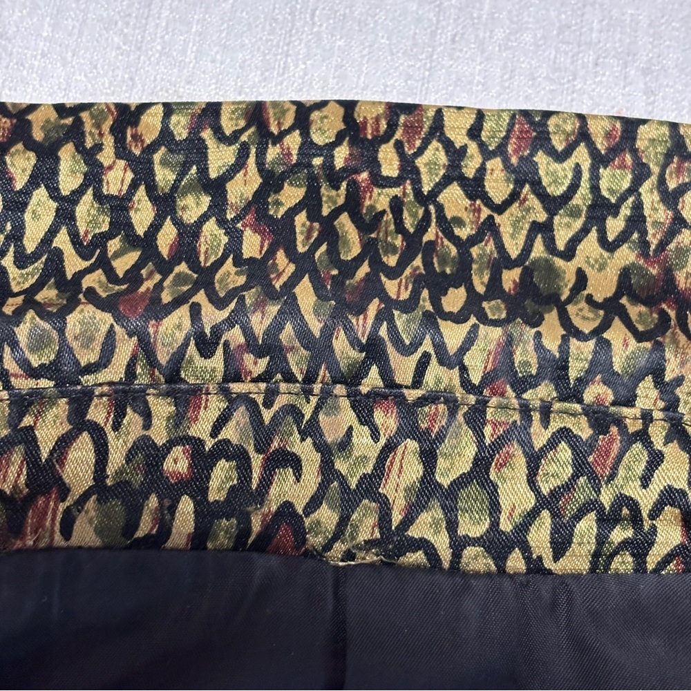 Vtg Rafael Metallic Button Up Jacket Or Top 16 Fi… - image 6